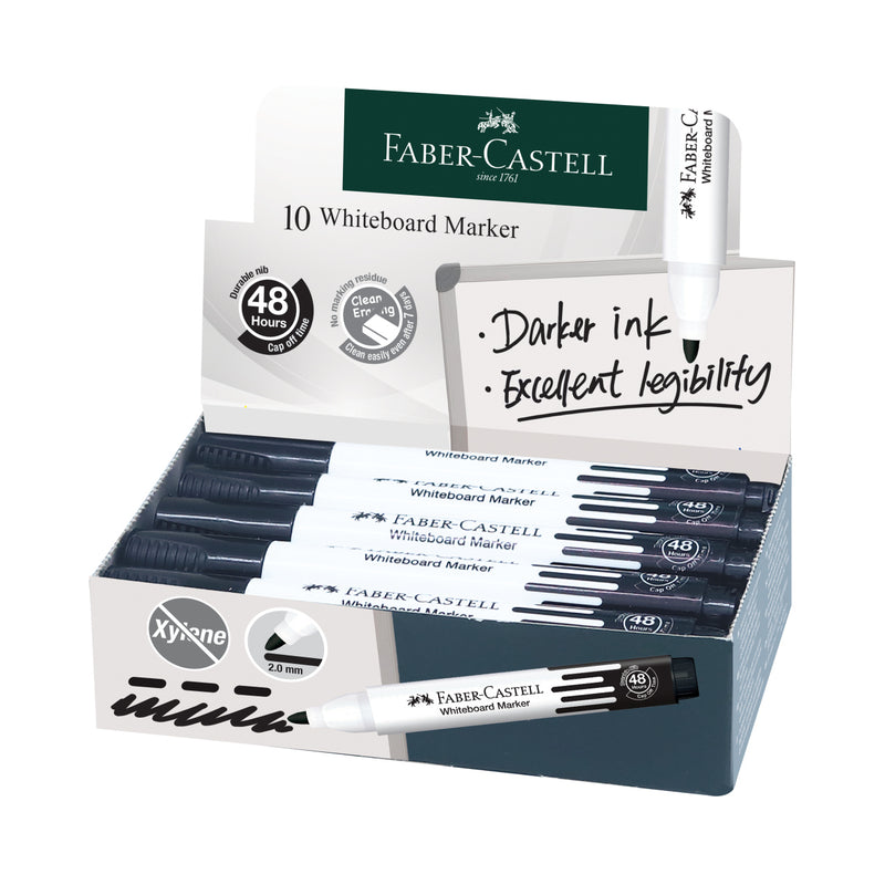 Marker Whiteboard W20 Negru Faber-Castell
