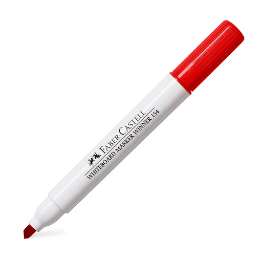 Marker Whiteboard Winner 152 Vârf Teșit Roșu Faber-Castell