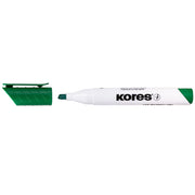 Marker Whiteboard Vârf Teșit Verde Kores