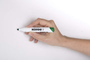 Marker Whiteboard Vârf Teșit Verde Kores