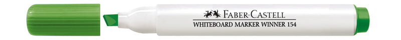 Marker Whiteboard Winner 154 Vârf Teșit Verde Faber-Castell