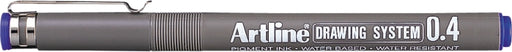 Liner pentru Desen Tehnic 234 Vârf Fetru 0,4 mm Artline Albastru