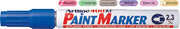 Marker cu Vopsea 400XF Vârf Rotund 2,3 mm Artline Albastru