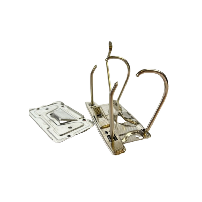 Biblioraft A4 Margine Metalică 50 mm Economy Marmorat Optima