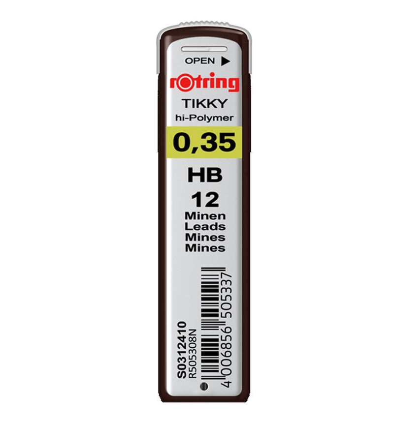 Mine Creion 0,35 mm HB 12 Buc Rotring