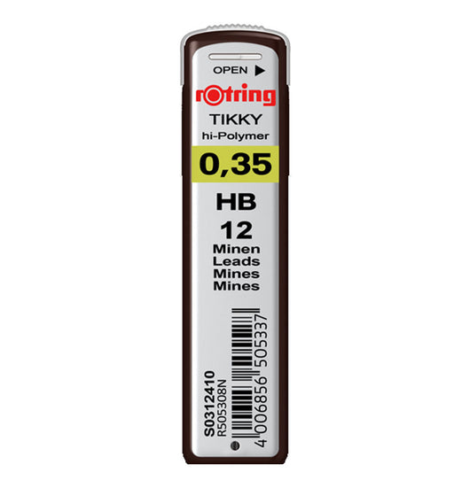 Mine Creion 0,35 mm HB 12 Buc Rotring