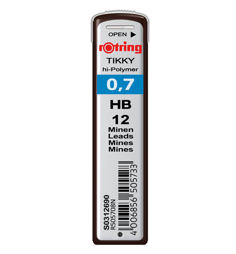 Mine Creion 0,7 mm HB 12 Buc Rotring