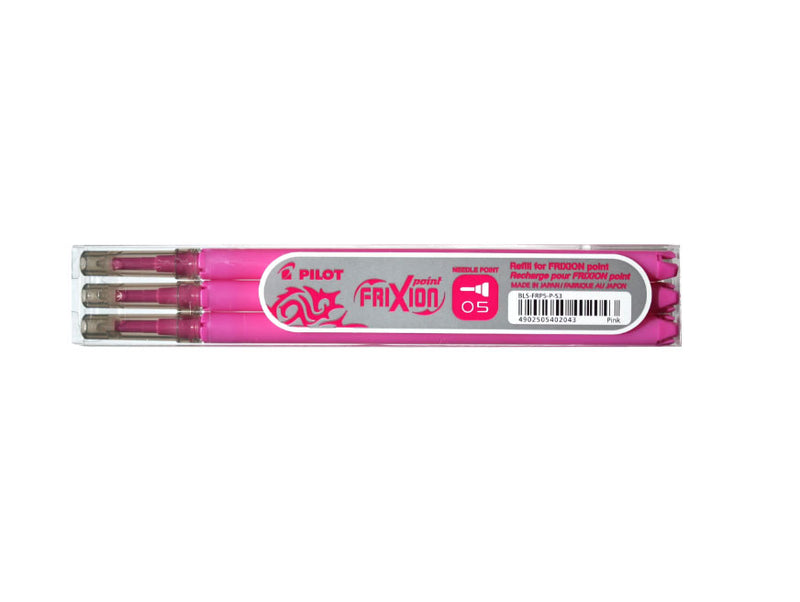 Mine Roller FriXion Point 0,5 mm 3 buc Roz Pilot