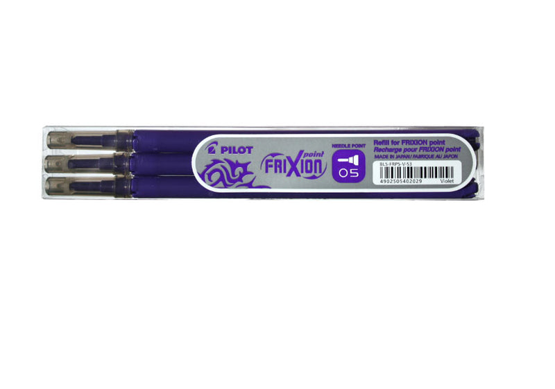 Mine Roller FriXion Point 0,5 mm 3 buc Violet Pilot