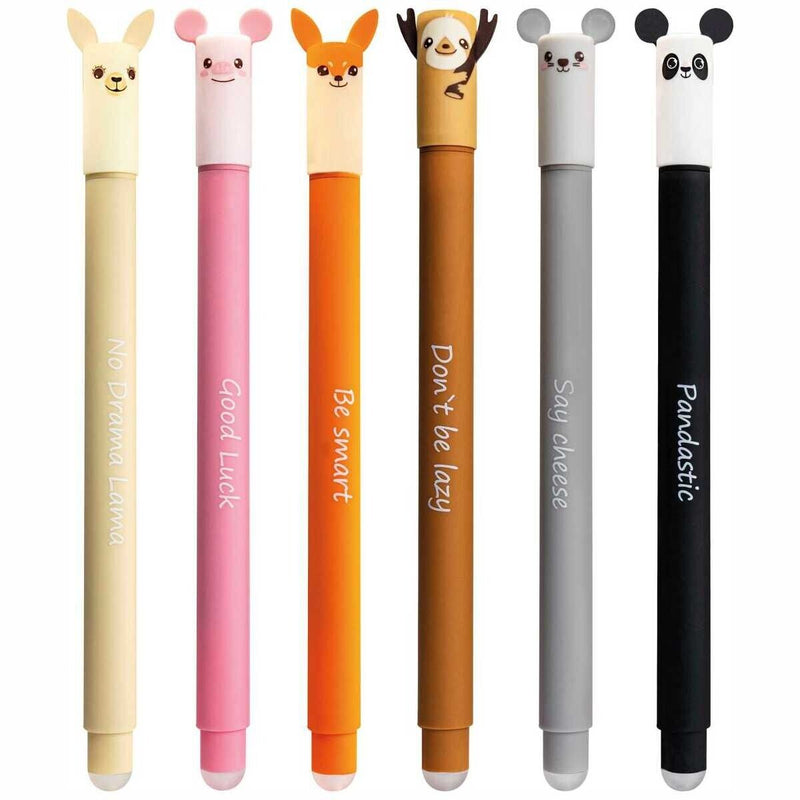 Mină Roller Gel Erasable Animal 0,7 mm Albastră 3 buc Eberhard Faber
