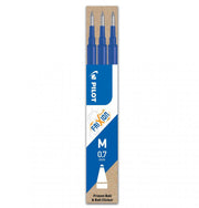 Mine Roller FriXion 0,7 mm 3 buc Albastre Pilot