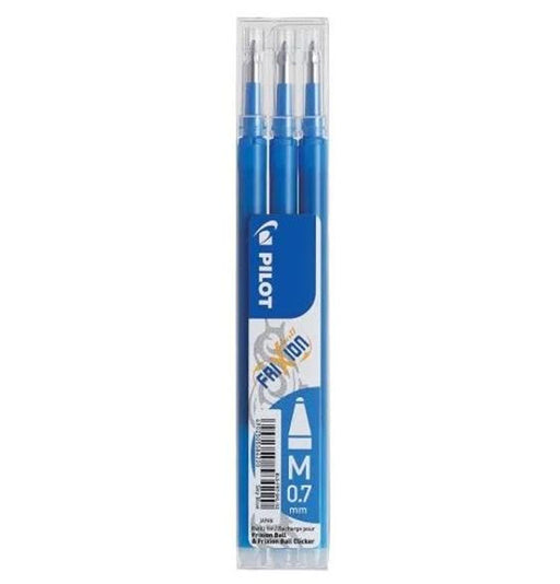 Mine Roller FriXion 0,7 mm 3 buc Bleumarin Pilot