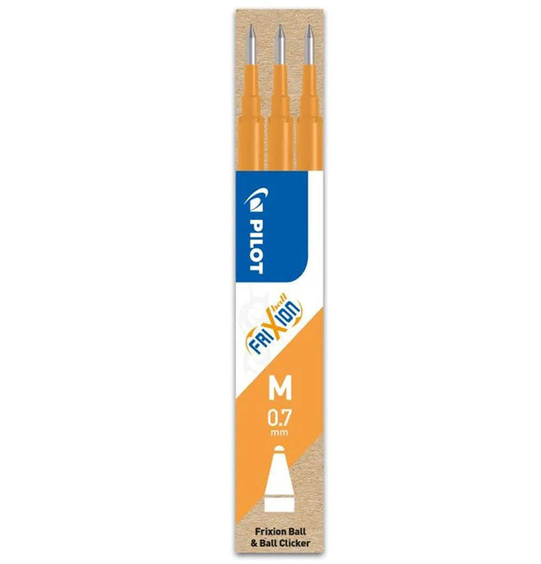 Mine Roller FriXion 0,7 mm 3 buc Caisă Pilot
