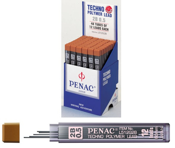 Mine Creion Mecanic 0,5 mm 12 buc Penac 2B