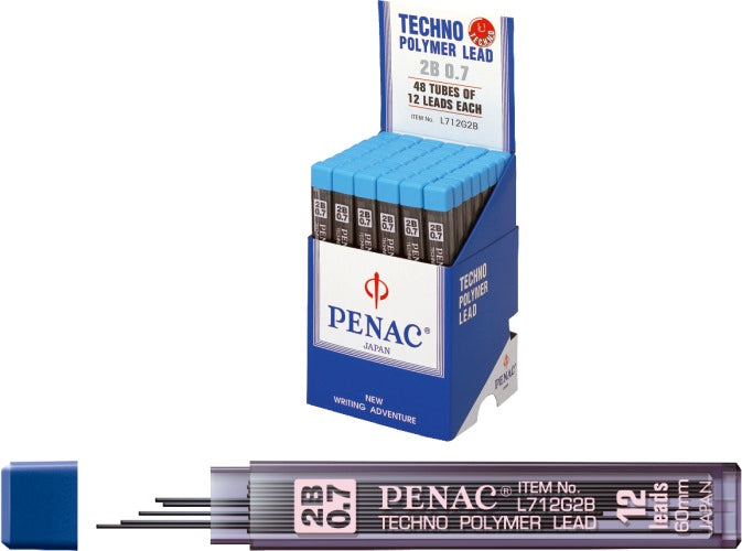 Mine Creion Mecanic 0,7 mm 12 buc Penac 2B