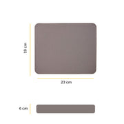 Mouse Pad din Poliester Gri Fellowes