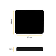 Mouse Pad din Poliester Negru Fellowes
