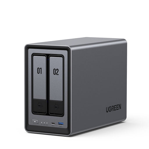 NAS DXP2800 CPU 3.40 GHz RAM DDR5 8Gb max 16Gb SATA 24Tx2 si M.2 8Tx2 LAN 2.5Gbx1 2xUSB2.0 1xUSB 3 1xTypeC 3.2Gen2 - Ugreen