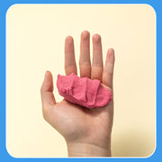 Nisip Modelabil Găletușă 500 g cu 6 Forme Roz Deli