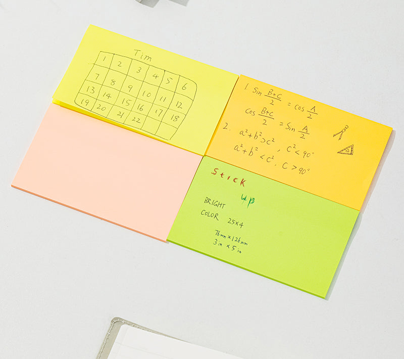 Notes Adeziv 4 Culori Pastel 76x126mm 70g 100 File Polybag - Deli