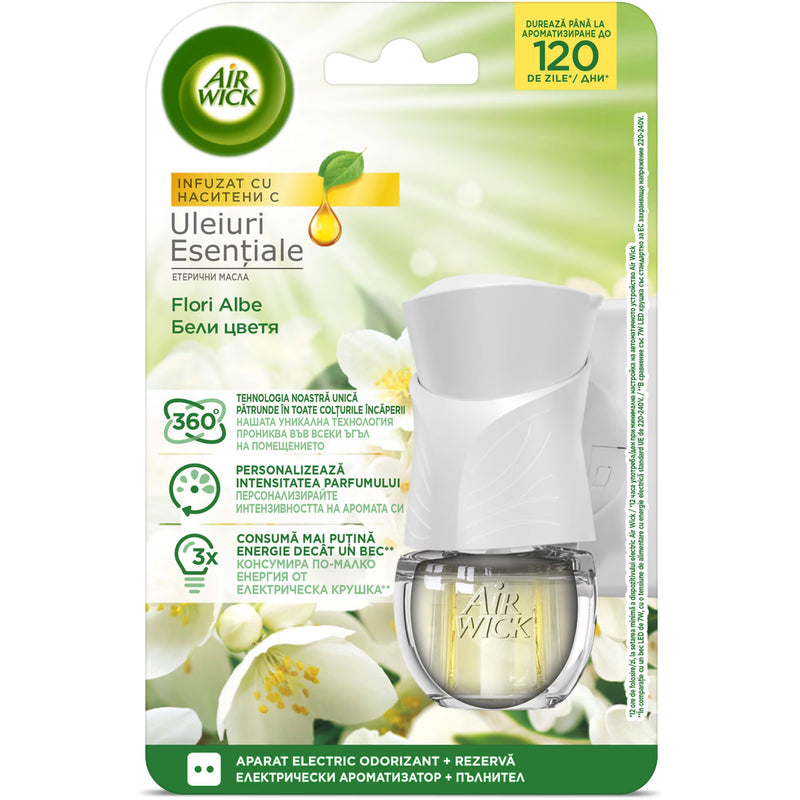 Odorizant electric Air Wick 19 ml Aparat + rezervă