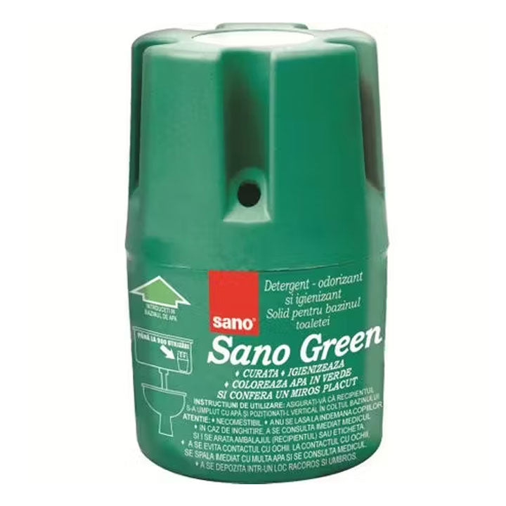Odorizant bazin toaleta Sano 150 g Green