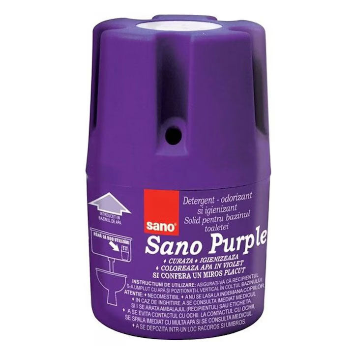 Odorizant bazin toaleta Sano 150 g Purple