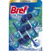 Odorizant toaleta cu suport Bref Power Aktiv 3 x 50 g