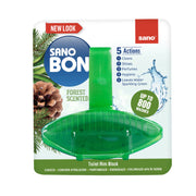 Odorizant toaleta cu suport Sano Bon 5 in 1 55 g Verde