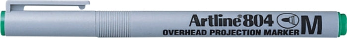 Marker OHP Non-Permanent 804 Vârf Mediu 1 mm Verde Artline