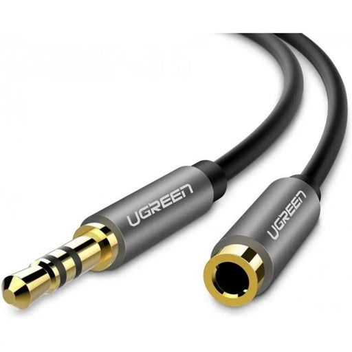 Cablu audio AV118 stereo 3.5 mm jack (T) la 3.5 mm jack (M) 1.5 m negru - Ugreen