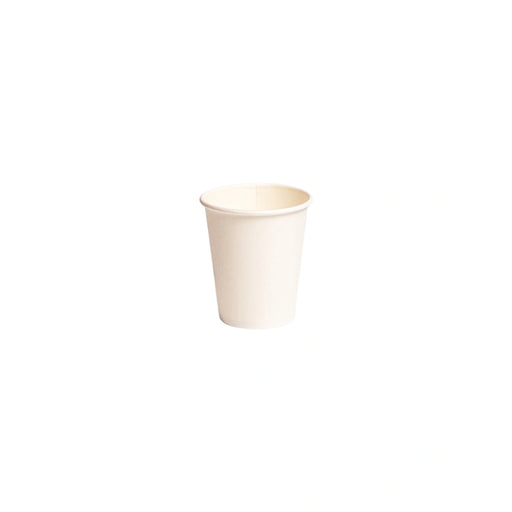 Pahare carton albe de unica folosinta - 50 buc/set