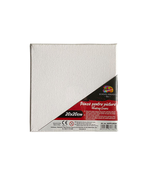 Pânză pentru Pictură pe Șasiu 20 x 20 cm Pigna
