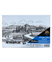 Set Pânză Predesenată pe Șasiu 20 x 30 cm Peisaj Pigna