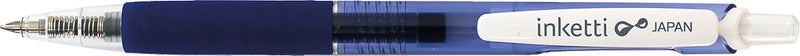 Pix cu Gel Inketti Rubber Grip 0,7 mm Corp Transparent Penac Albastru