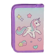 Penar Echipat 31 Piese 1 Fermoar 2 Extensii Unicorn Roz Pigna