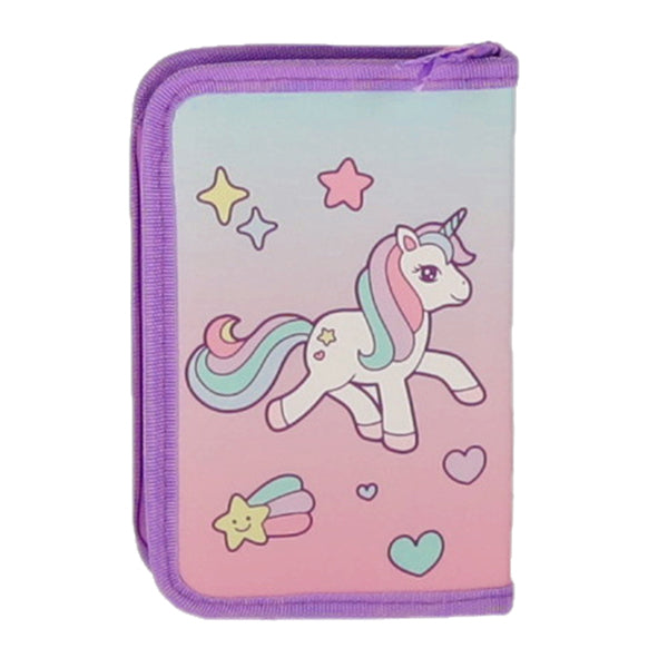 Penar Echipat 31 Piese 1 Fermoar 2 Extensii Unicorn Roz Pigna
