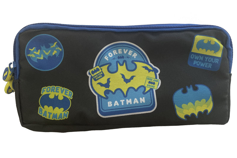 Penar Etui 3 Fermoare Batman Negru Pigna
