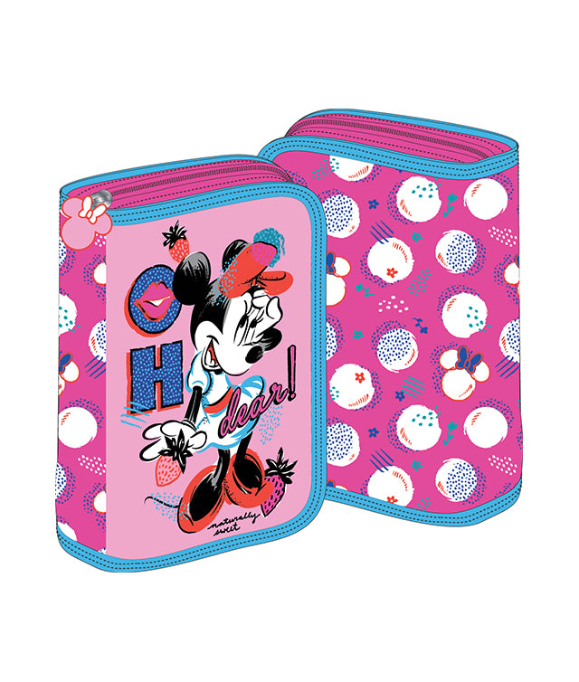 Penar Neechipat 1 Fermoar 2 Extensii Minnie Roz Pigna