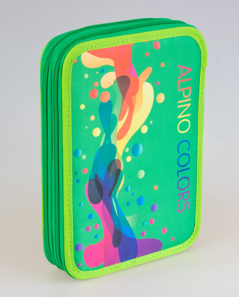 Penar Dublu cu 2 Fermoare Echipat Colors 15 x 21 x 4 cm Alpino
