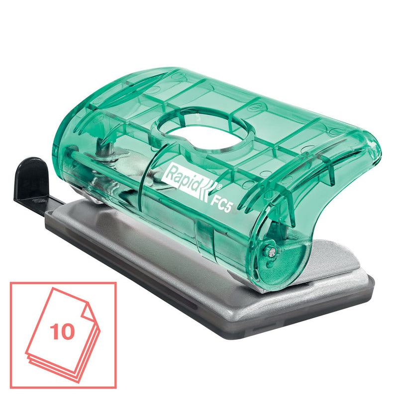 Perforator 10 Coli FC5 Colour'Breeze Verde Rapid