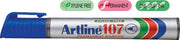 Marker Permanent 107 Vârf Rotund 1,5 mm Artline Albastru