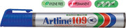 Marker Permanent 109 Vârf Teșit 2-5 mm Artline Albastru