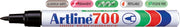 Marker Permanent 700 Vârf Rotund 0,7 mm Artline Negru