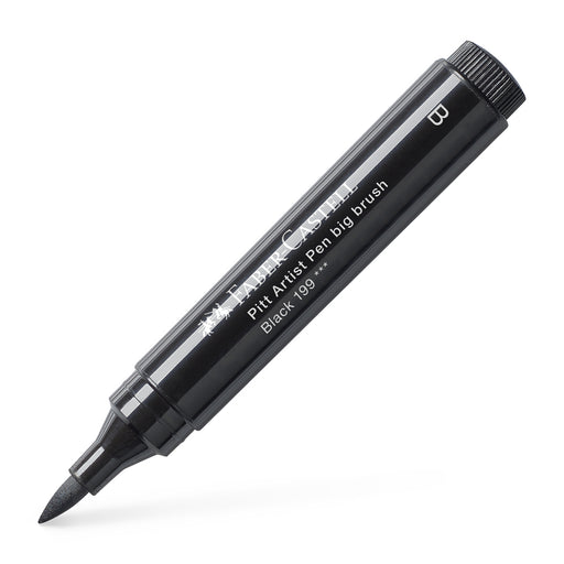 Marker Pitt Artist Pen Big Brush Negru 2,5 mm Faber-Castell