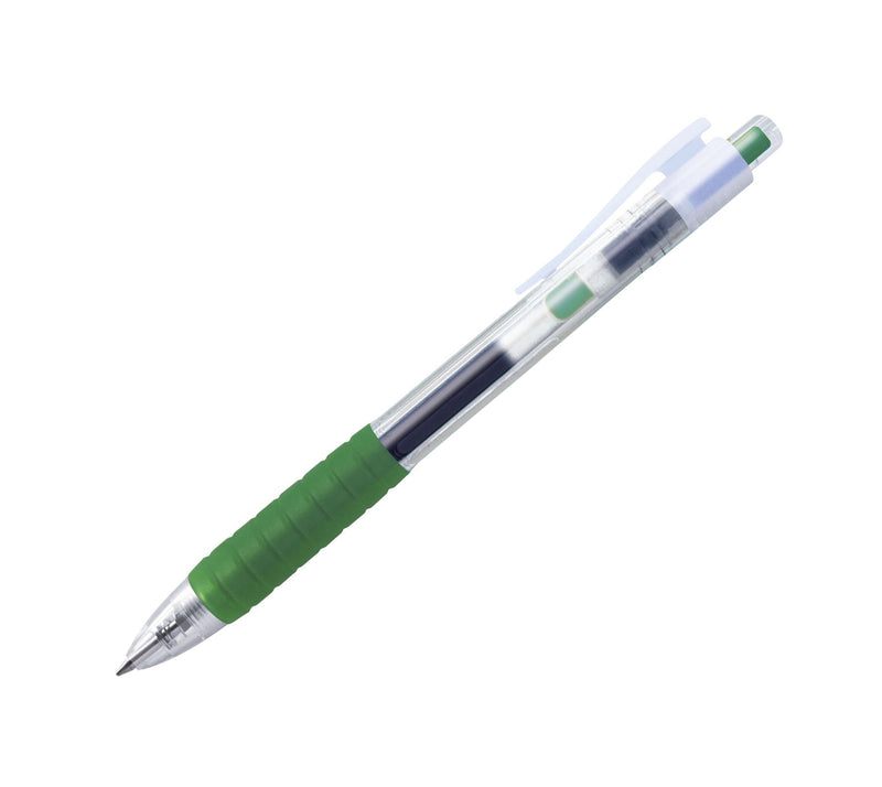 Pix cu Gel Fast Gel 0,7 mm Verde Faber-Castell