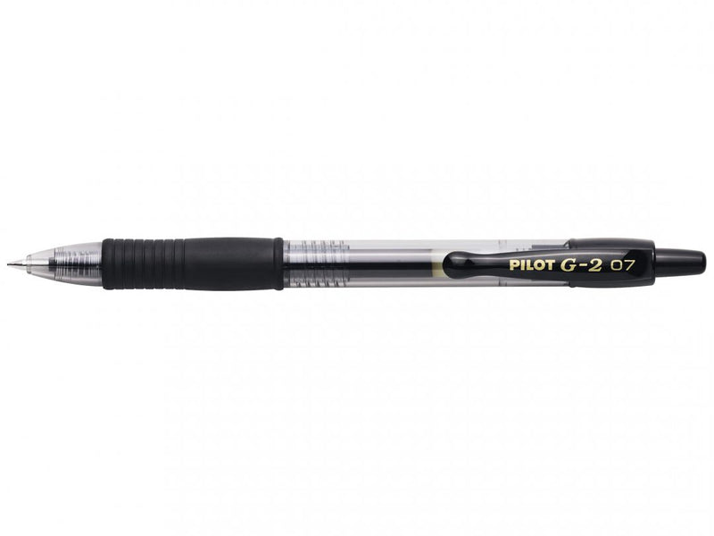 Pix cu Gel cu Mecanism G2 0,7 mm Negru Pilot