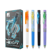 Pix cu Gel cu Mecanism Hexify Quick Dry 0,5 mm Albastru Deli