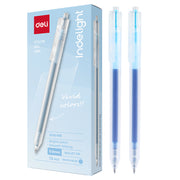 Pix cu Gel cu Mecanism G118 0,5 mm Bleu Deli