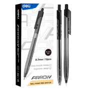 Pix cu Mecanism Arrow 0,7 mm Corp Negru Deli